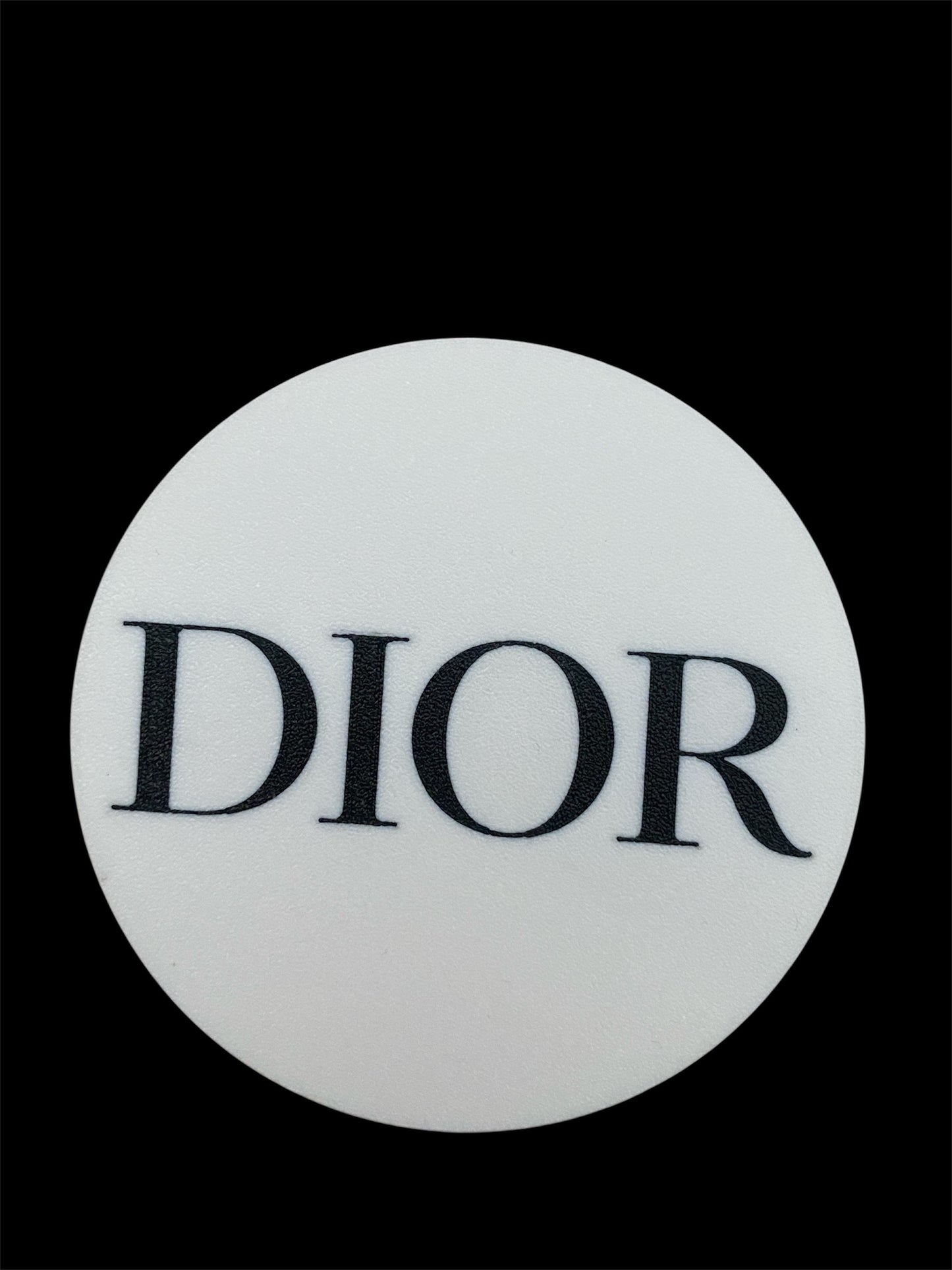"Stylish Fashion Brand Logo Coasters – Elevate Your Space with Iconic Style"