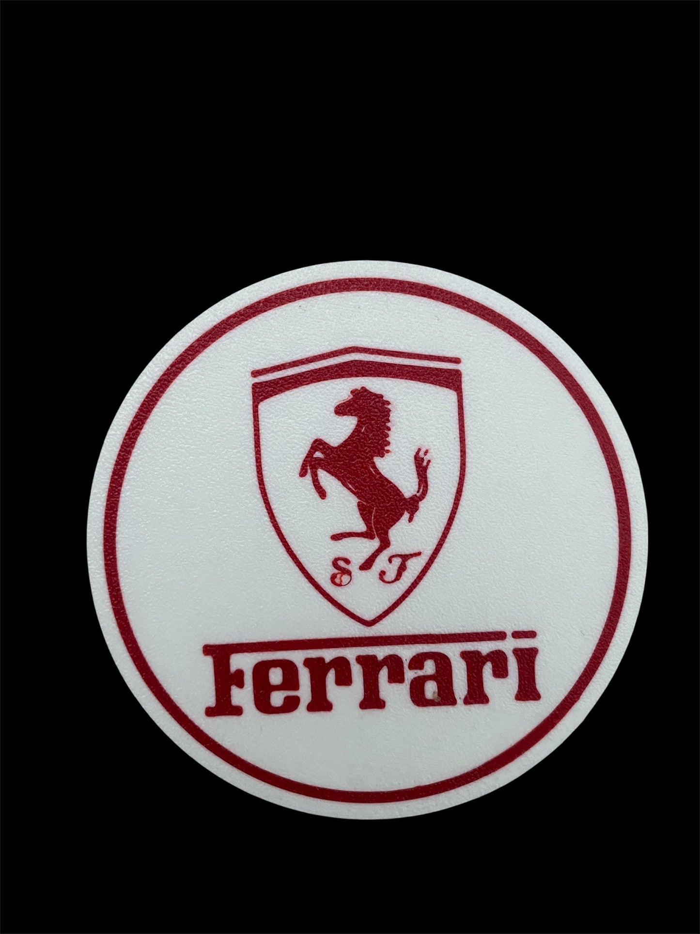 "Stylish Fashion Brand Logo Coasters – Elevate Your Space with Iconic Style"