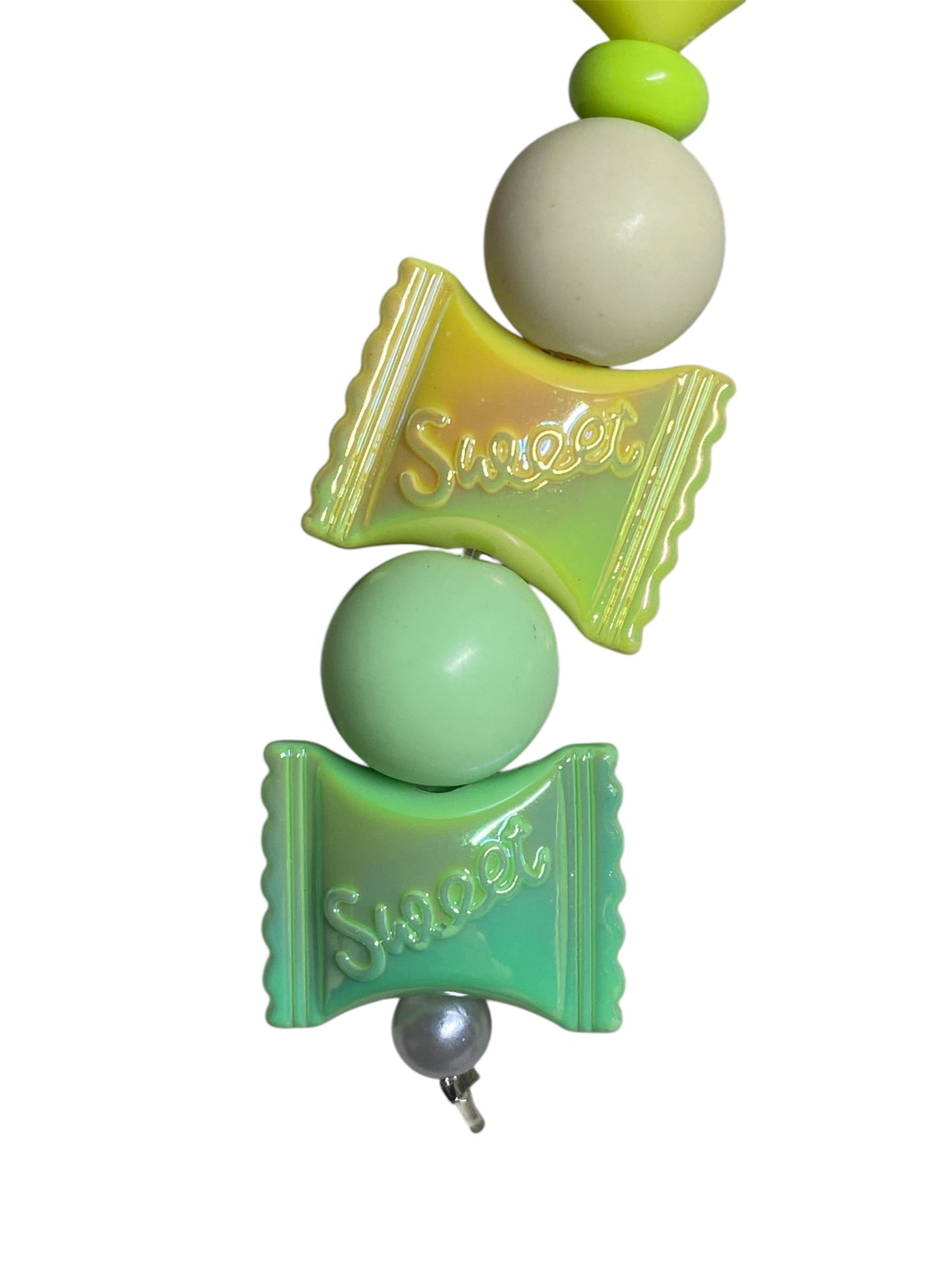 Candy Packs and beads keychain