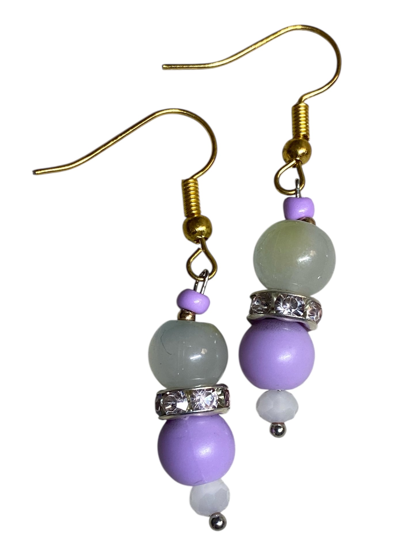 Handcrafted Earrings with Semi-Precious Stones & Beads – Unique & Elegant