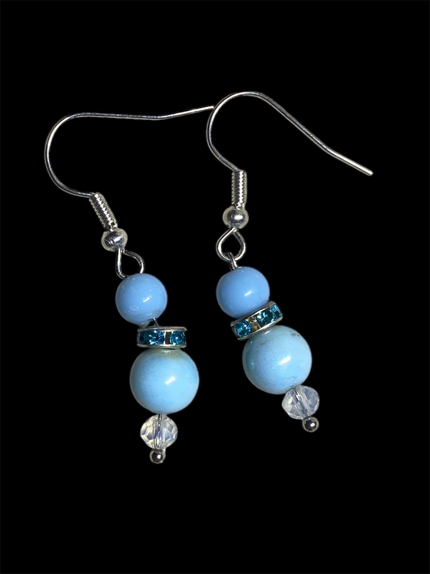 Handcrafted Earrings with Semi-Precious Stones & Beads – Unique & Elegant