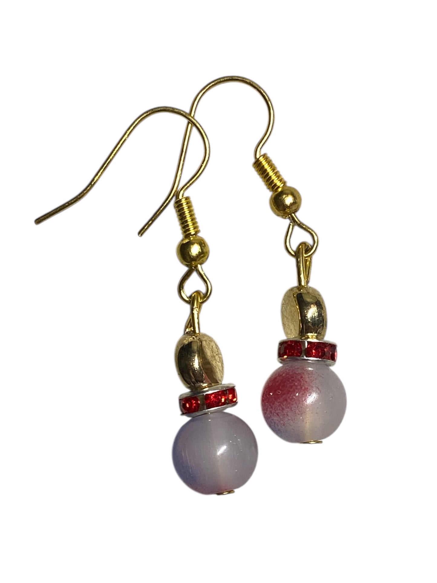 Handcrafted Earrings with Semi-Precious Stones & Beads – Unique & Elegant