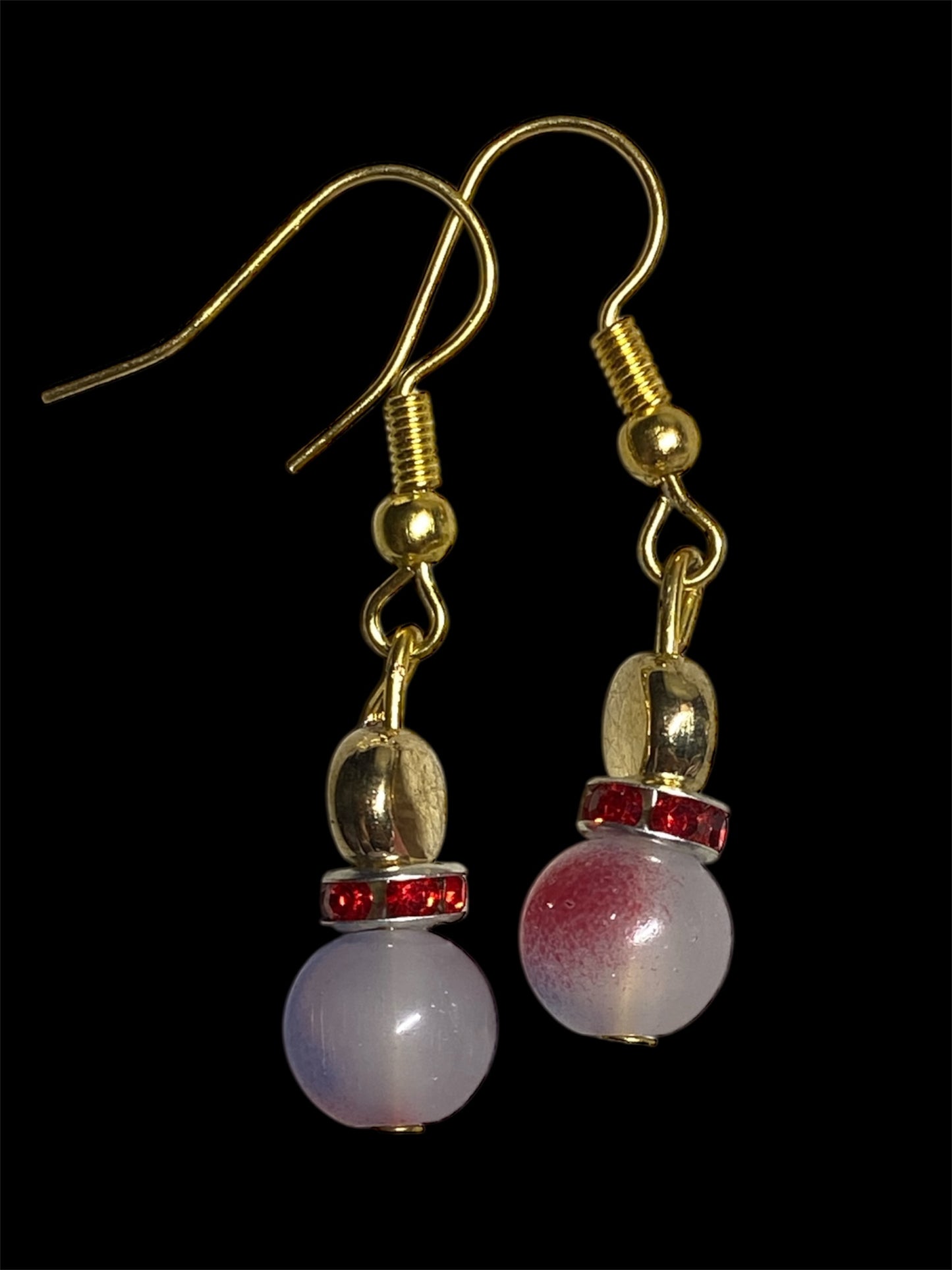 Handcrafted Earrings with Semi-Precious Stones & Beads – Unique & Elegant