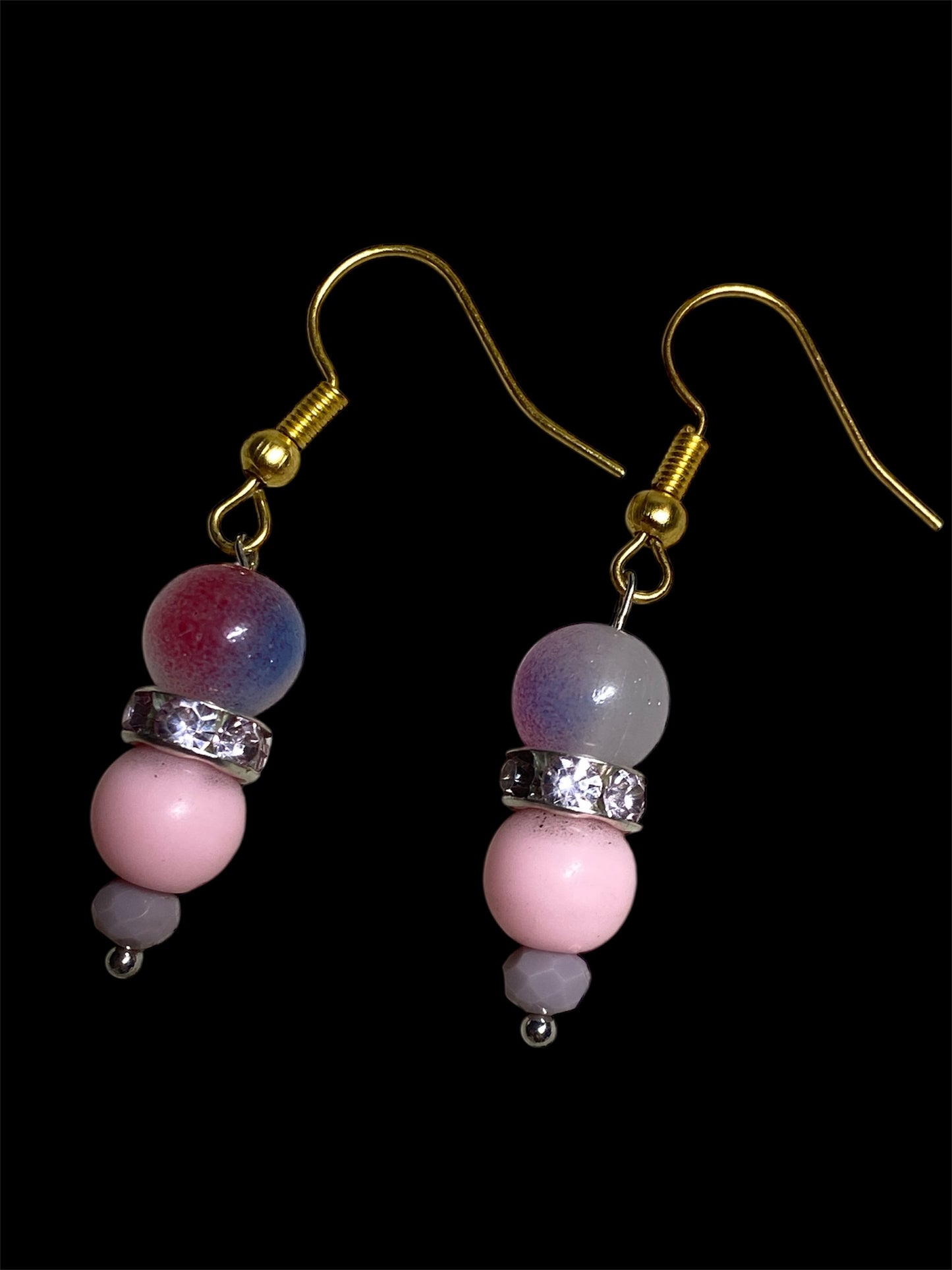 Handcrafted Earrings with Semi-Precious Stones & Beads – Unique & Elegant