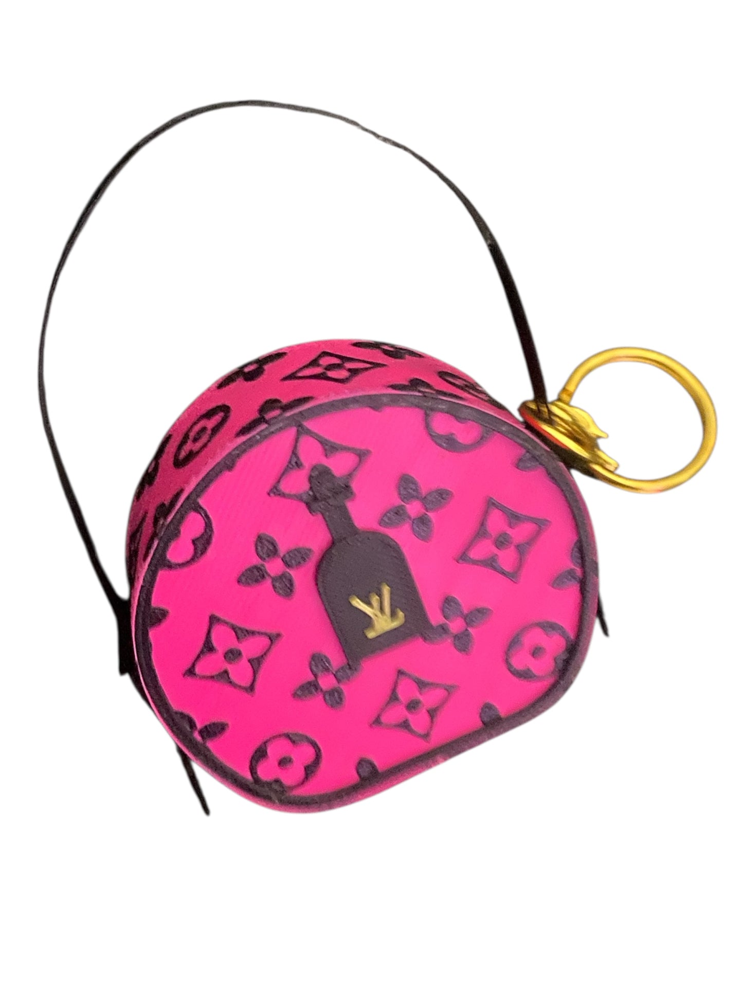 Eco-Friendly Mini Bags Keychains in PLA LV – Stylish & Sustainable