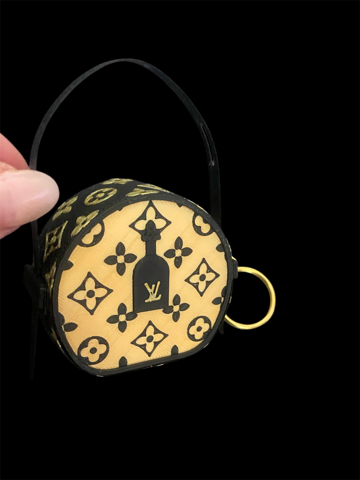 Eco-Friendly Mini Bags Keychains in PLA LV – Stylish & Sustainable