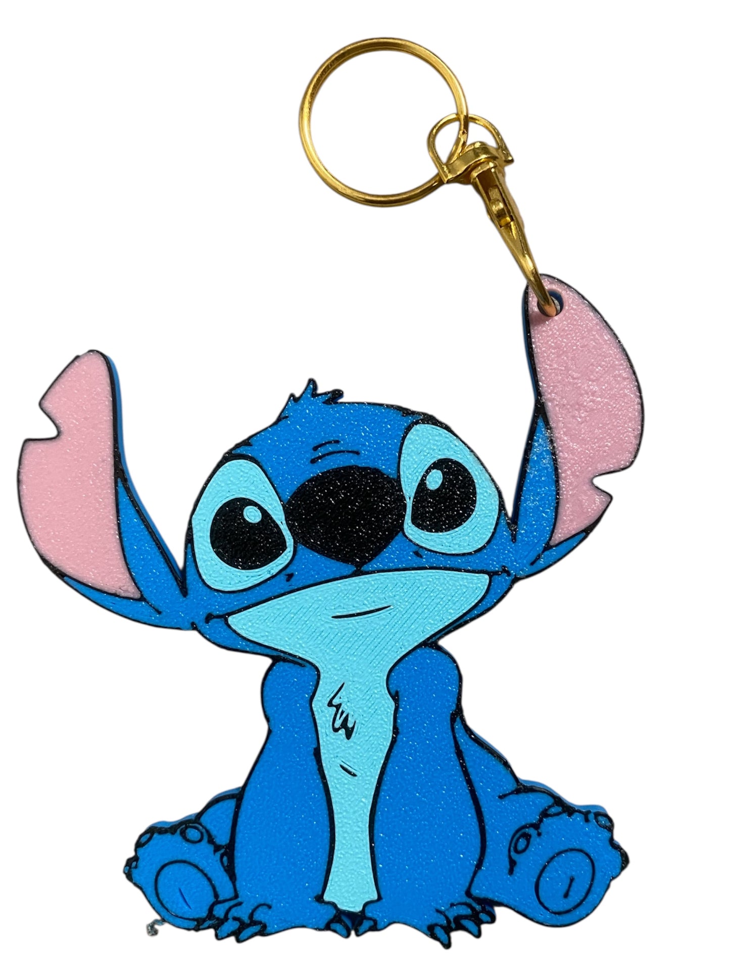 Adorable Stitch & Angel Keychains