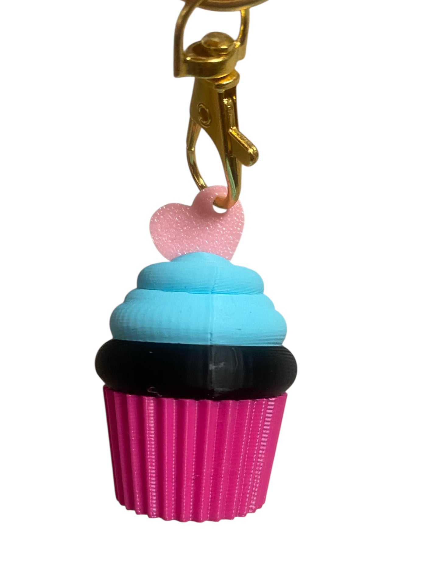 Colorful Cupcake Keychains