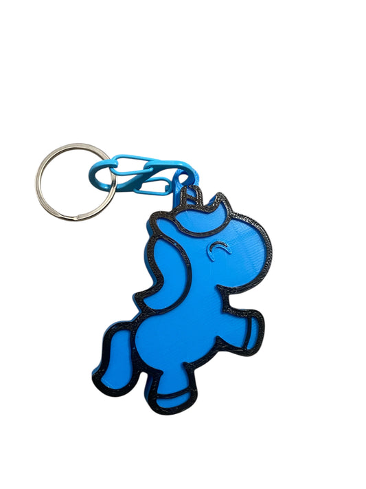 Unicorn keychain