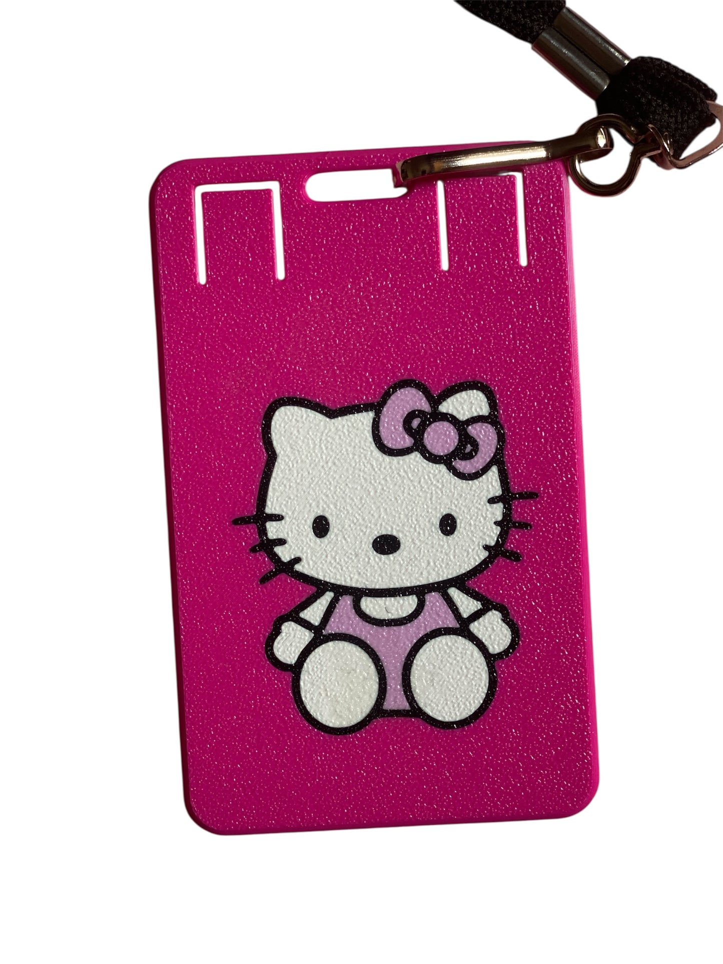 Hello Kitty badge holder