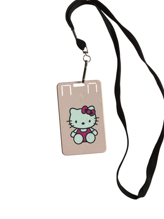 Hello Kitty badge holder