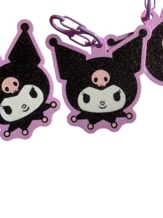 kuromi keychain