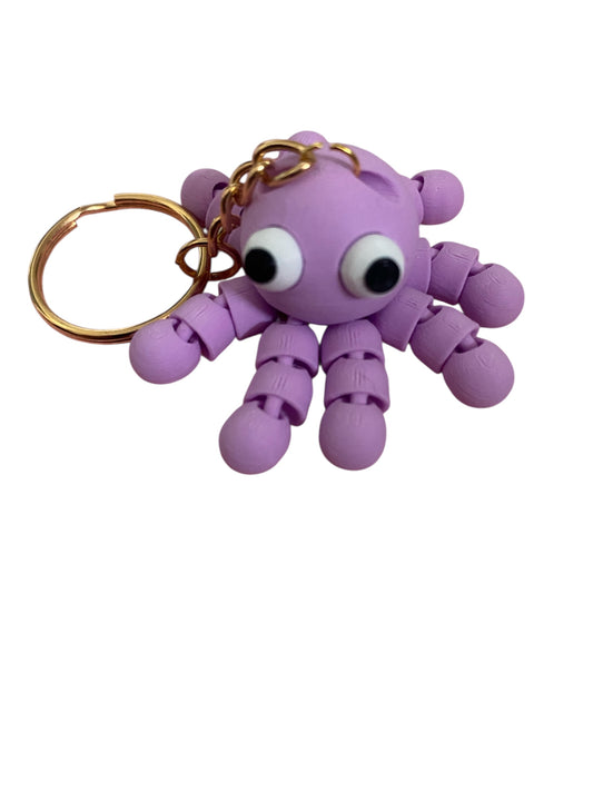 Octopus keychain