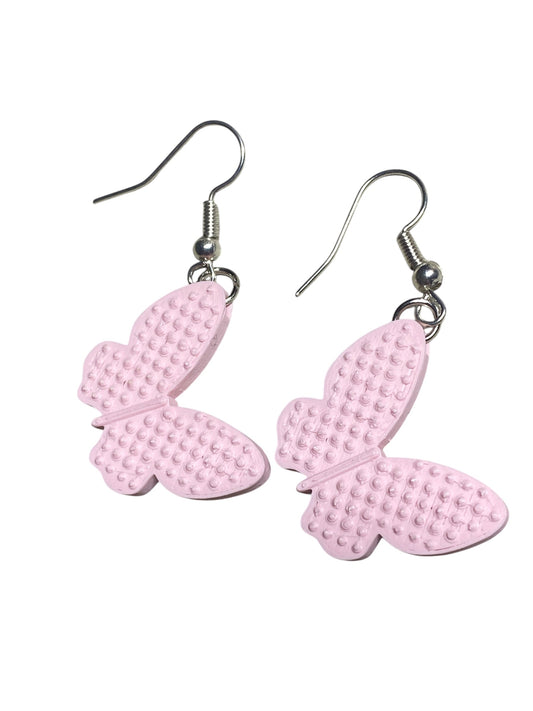 Eco-Friendly Handcrafted Earrings – Realistic Butterfly &amp; Crochet Boho Chic Styles