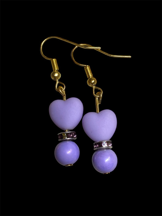 Handcrafted Earrings with Semi-Precious Stones &amp; Beads – Unique &amp; Elegant