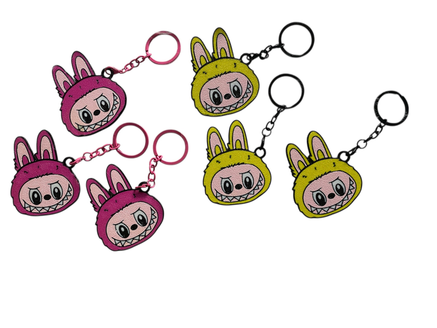Colorful LaBubu Keychains