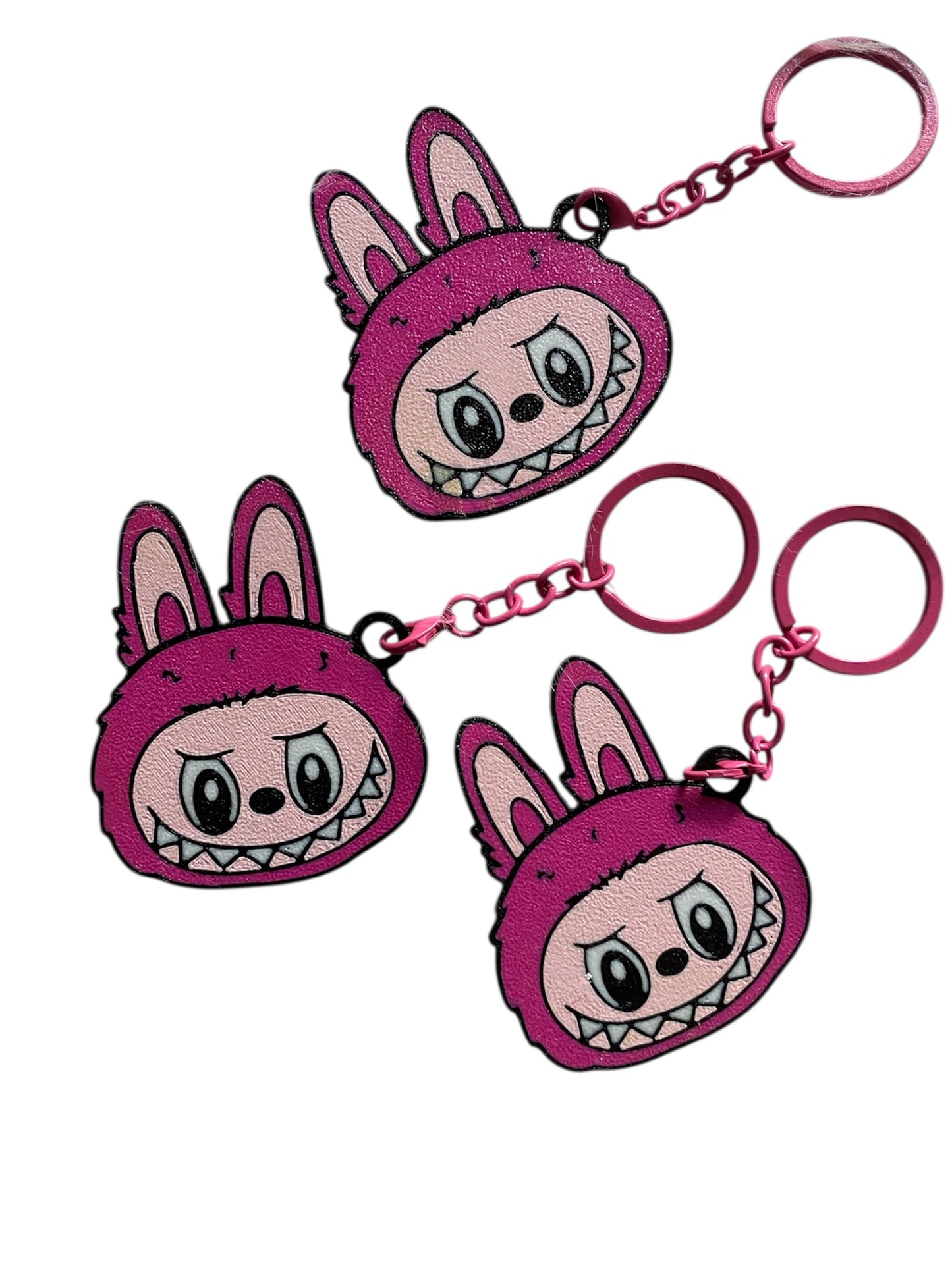 Colorful LaBubu Keychains