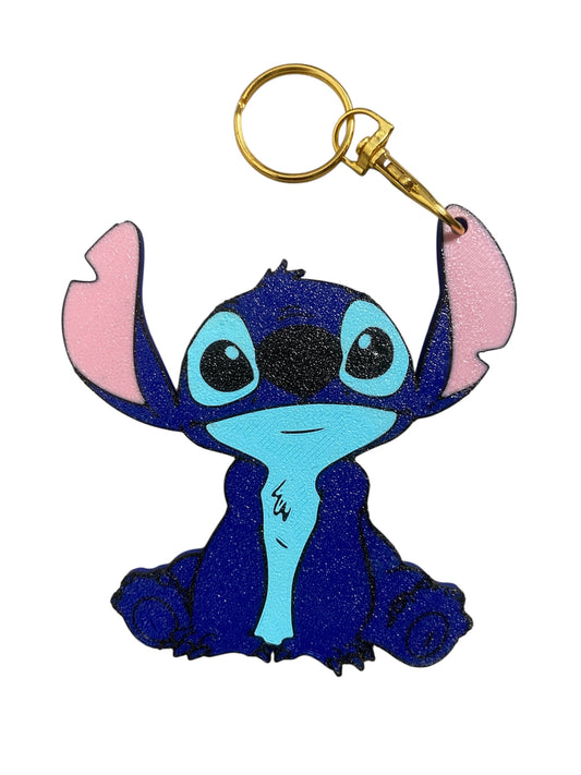 Adorable Stitch &amp; Angel Keychains