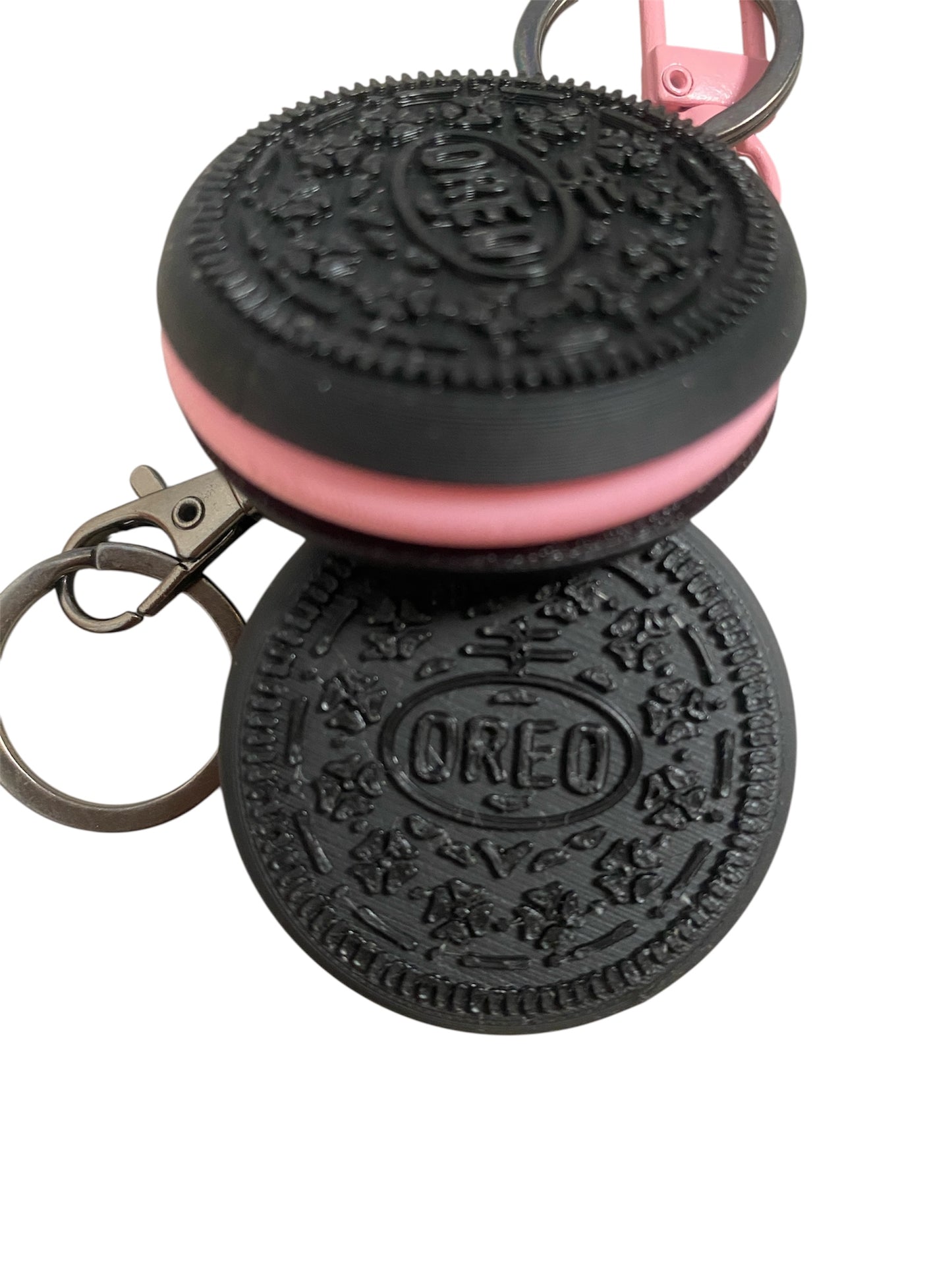 Oreo Keychayns and Oreo party display stand